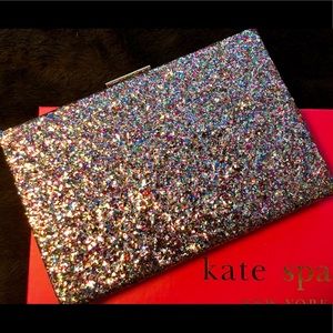 kate spade Glitter Clutch New